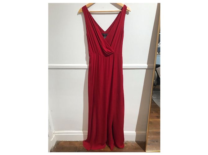 Ralph Lauren Kleid rot T.4