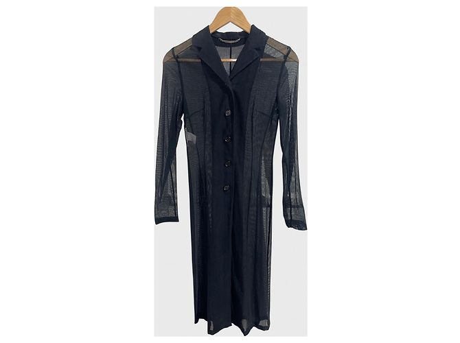 Abrigo Dolce & Gabbana negro T.34