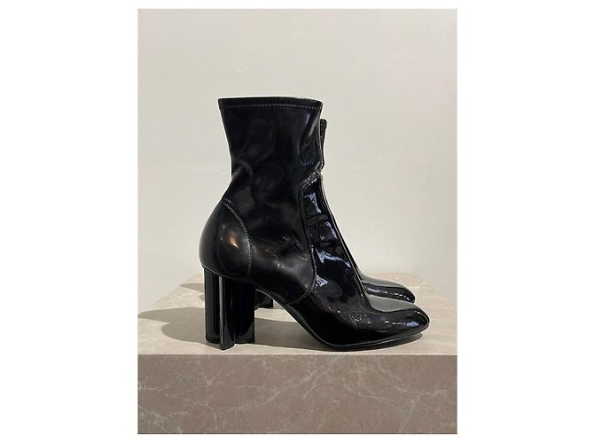 Botines Louis Vuitton Silhouette T.38 Negro