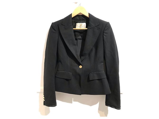 Giacca Roberto Cavalli nera T.34 Nero
