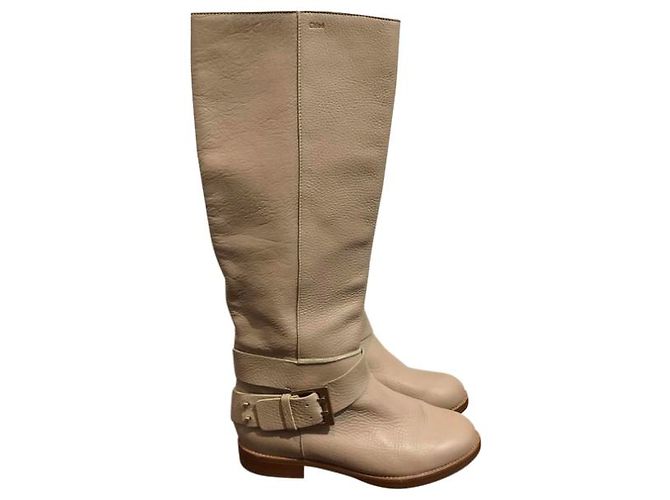 Chloé Stiefel beige T.36