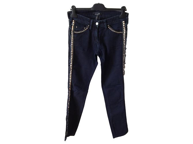 Jeans Isabel Marant à clous T.1 Blue