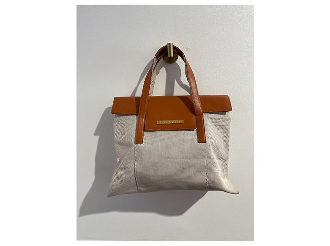 Bolsa Bulgari lona bege