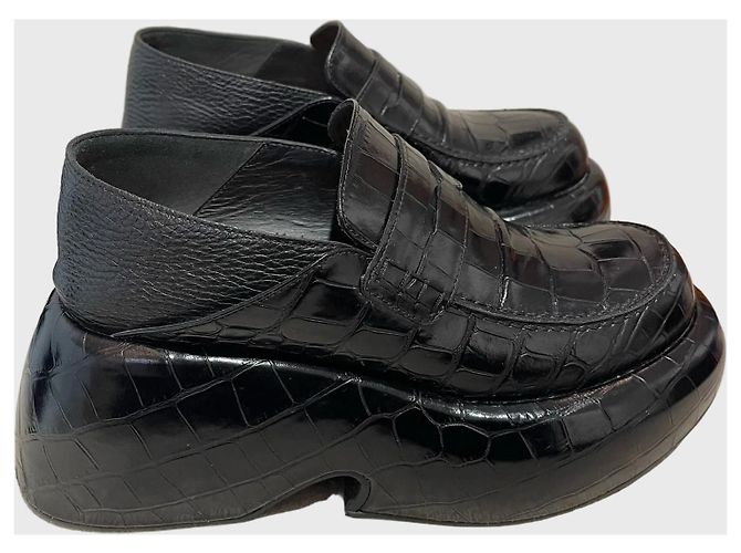 Mocassini Loewe neri T.38 Nero