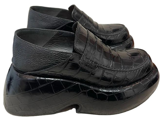 Mocasines Loewe negros T.38