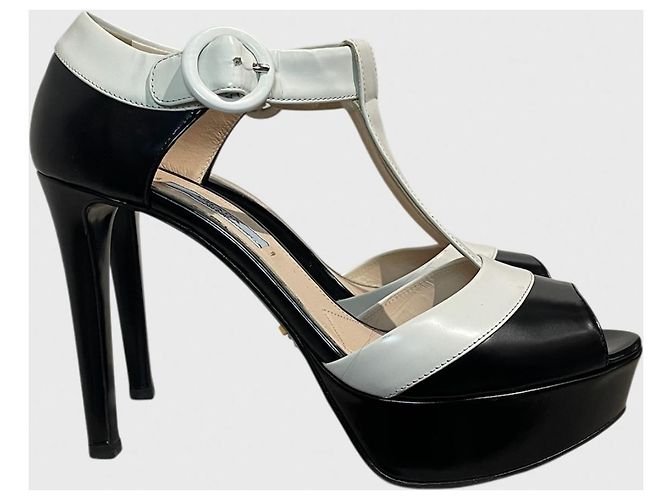 Sandali Prada neri T.37,5 Nero
