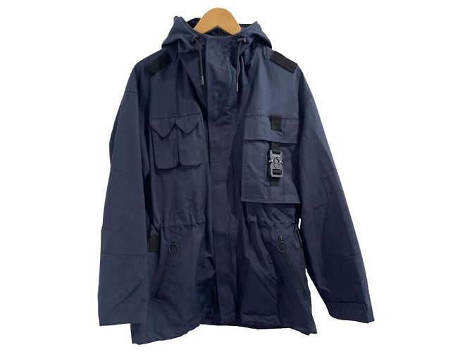 Parka Dior blu navy T.46