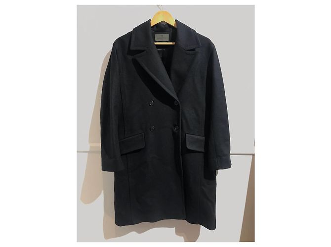 Autre Marque Farrington Mantel T.40 Schwarz