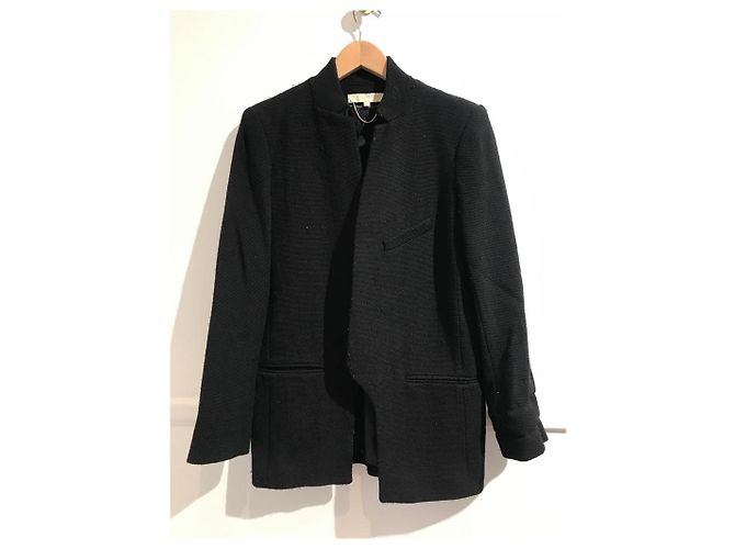Vanessa Bruno Jacke schwarz T.36