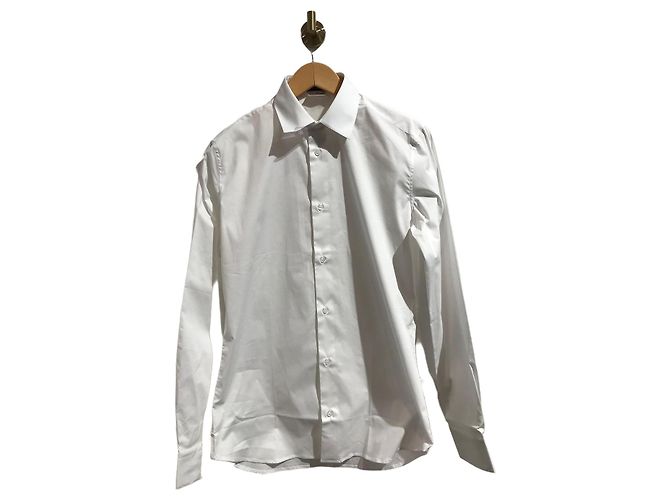 Camisa Chanel branca T.37 Branco
