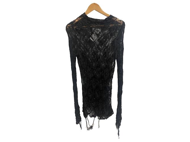 Maison Martin Margiela Top Maison Margiela nero T.XS