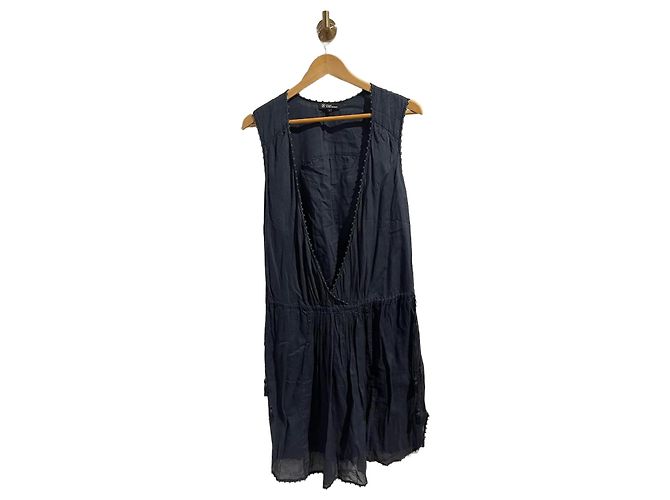 Isabel Marant Etoile Vestido Isabel Marant azul noche T.1