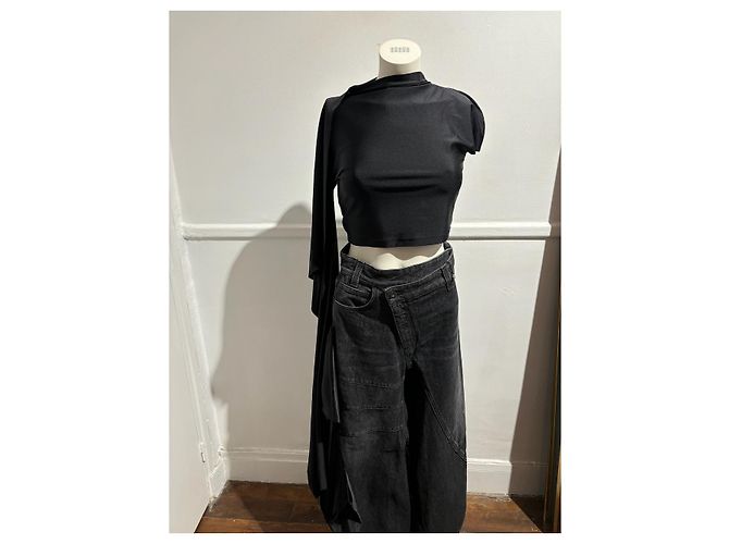 Top Sportmax nero T.S