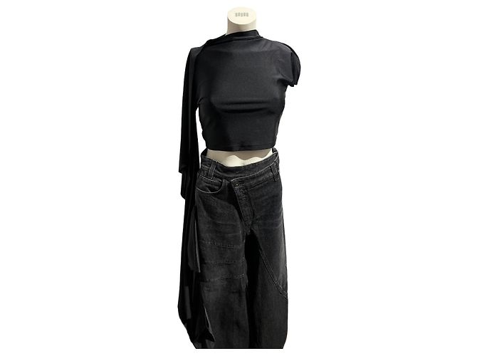 Top Sportmax nero T.S