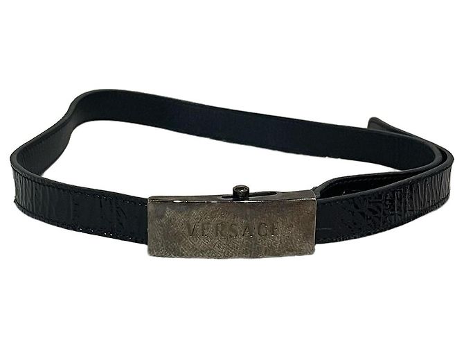 Ceinture Versace noire T.36