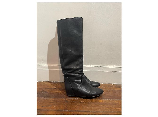 Botas Lanvin pretas T.36 Preto