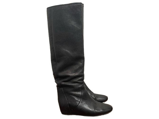 Bottes Lanvin noires T.36 Black