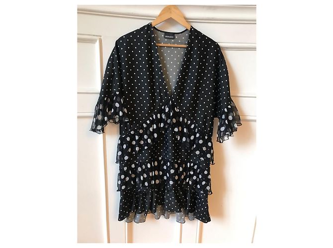 Kleid Ermanno Scervino T.36 Schwarz