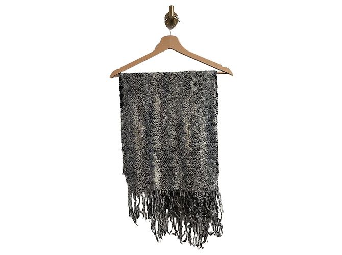 Sciarpa Missoni in lana grigia