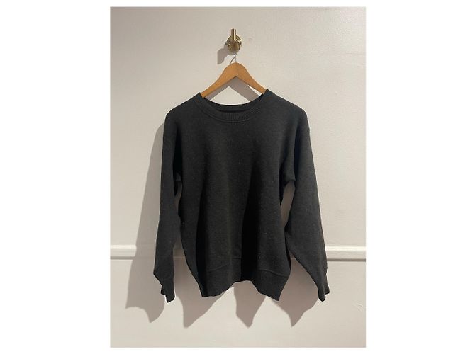 Isabel Marant Etoile Pull Isabel Marant noir chiné T.38