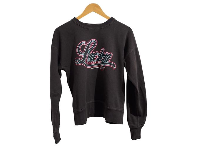 Sweat Isabel Marant Lucky T.34 Bleu
