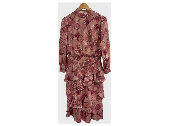 Autre Marque Saloni Kleid rosa T.38 Pink