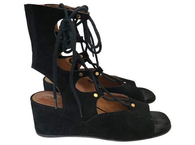 Sandali Chloé neri T.36,5 Nero