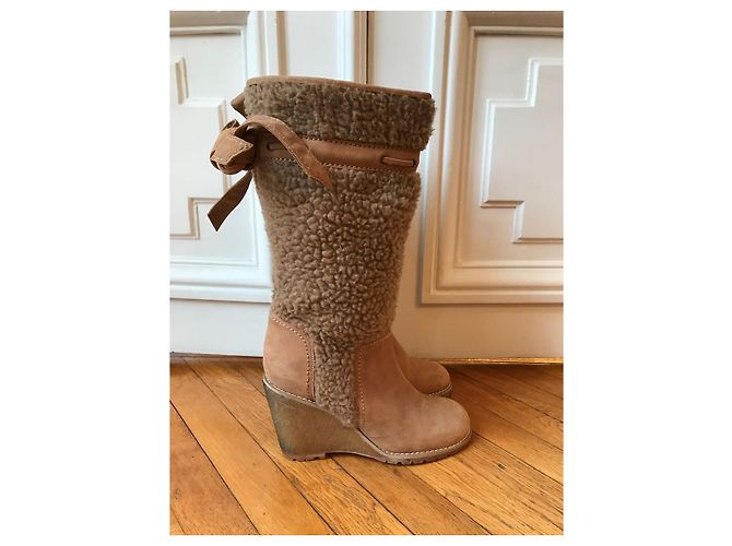 Bottes See by Chloé camel T.37,5