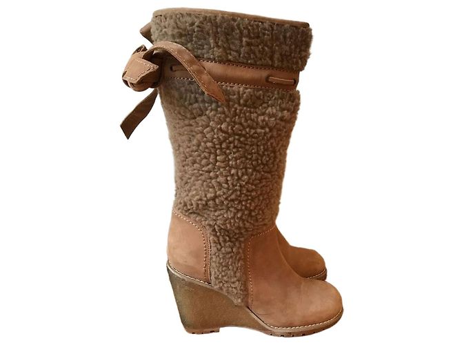 Bottes See by Chloé camel T.37,5