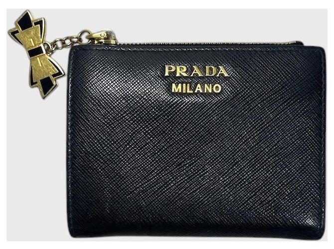 Prada Geldbörse schwarz