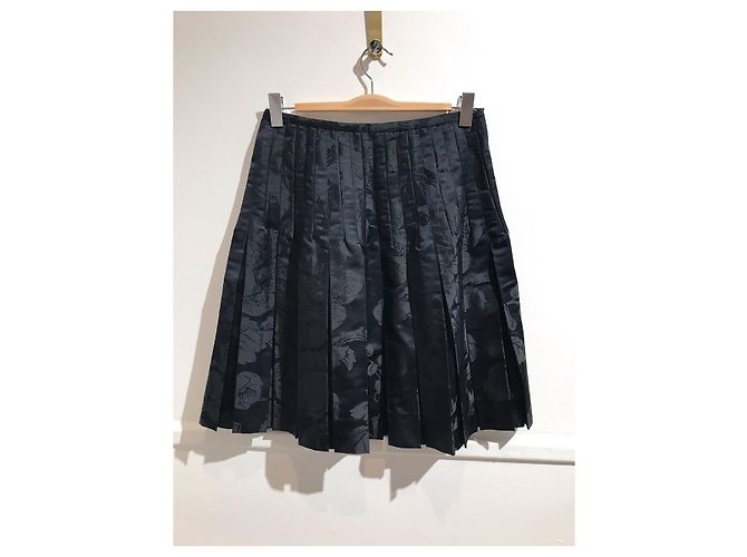 Gonna Rochas nera T.40 Nero