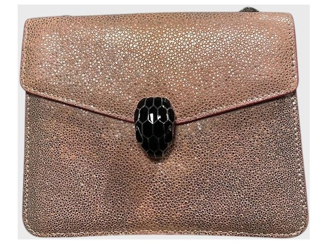 Bolsa Bulgari Serpenti rosa