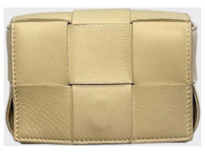 Borsa Bottega Veneta Candy Cassette beige