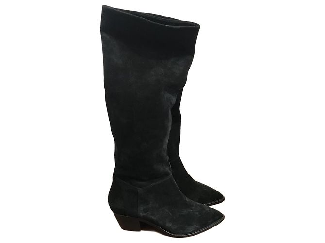Autre Marque Bottes Julie Dee T.37 Noir