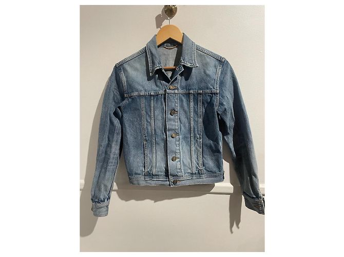 Autre Marque Saint Laurent Denimjacke T.XS Blau