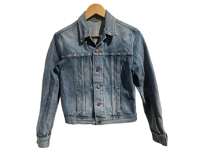 Autre Marque Casaco Saint Laurent em denim T.XS Azul