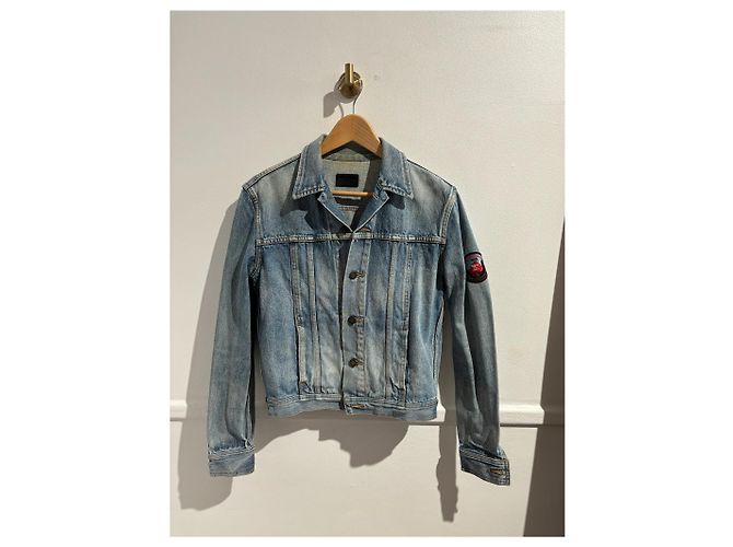 Autre Marque Giacca in denim Saint Laurent T.S Blu