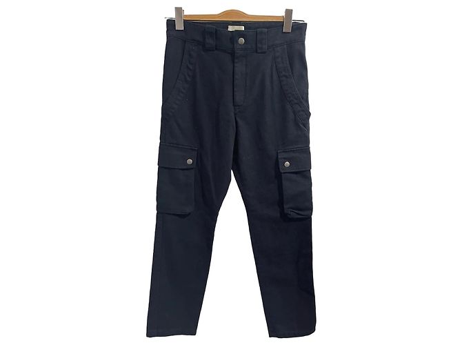 Pantaloni Isabel Marant blu navy T.34