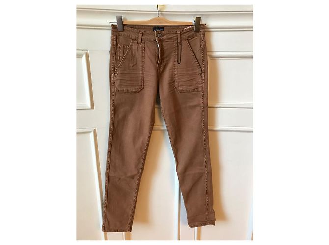Autre Marque Jeans Heartless camel T.26 Camello