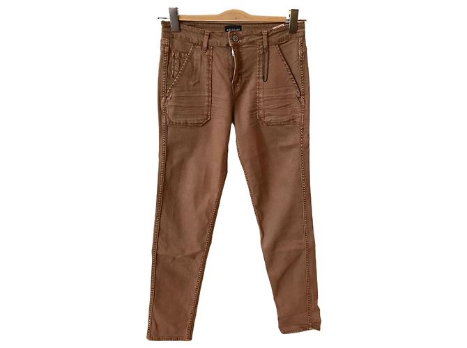 Autre Marque Jeans Heartless camel T.26