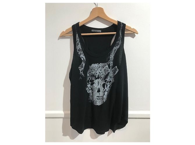 Canotta Alexander McQueen nera T.38 Nero