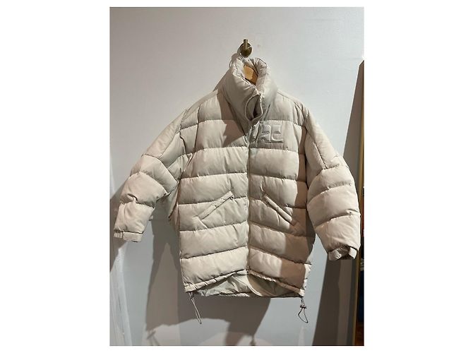 Courreges Courrèges Steppjacke creme T.M Beige