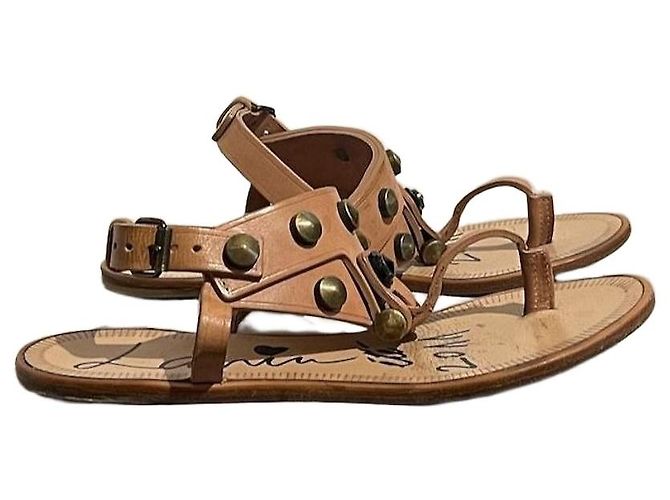 Sandalias Lanvin beige T.36