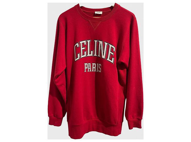Céline Sudadera Celine roja T.XS