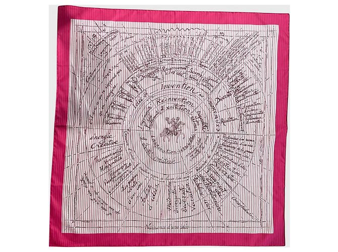 Hermès Foulard Hermes Eyliner Rose