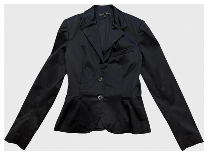 Giacca Ralph Lauren nera T.38 Nero