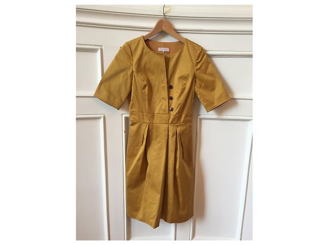 Vestido Dice Kayek de algodón amarillo Talla 38