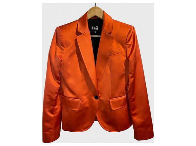 Giacca Dolce & Gabbana arancione T.38