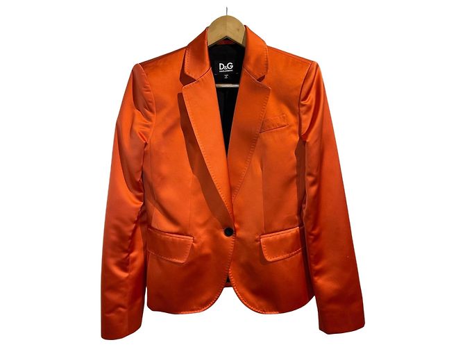 Veste Dolce & Gabbana orange T.38