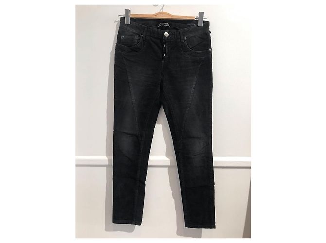 Autre Marque Heartless Jeans schwarz t.26 Grün